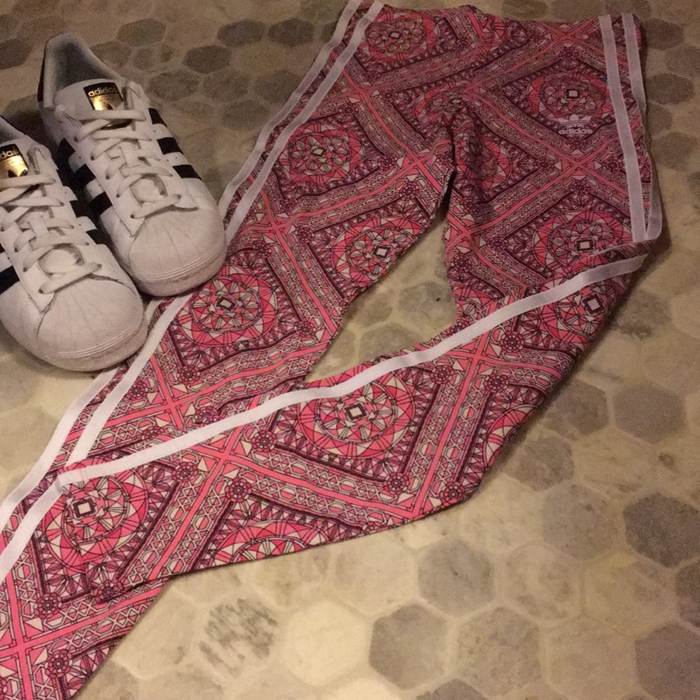 Girls 3 Stripe leggings